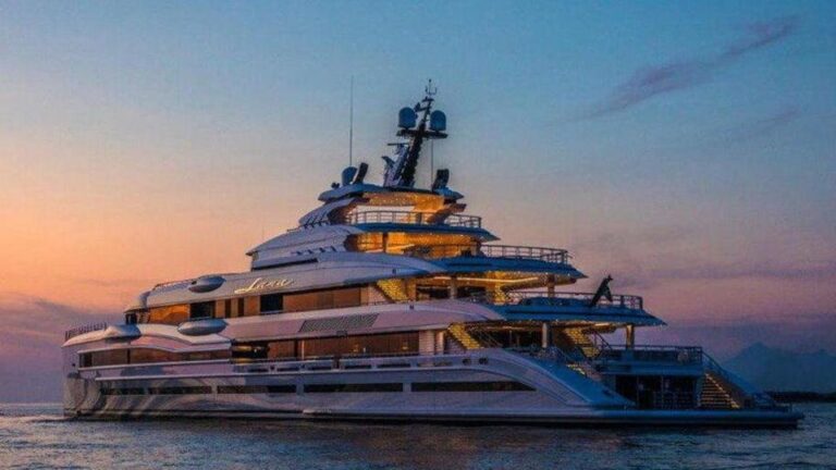 Dal cantiere di Livorno ecco il giga-yacht “Lana”, 107 metri di bellezza